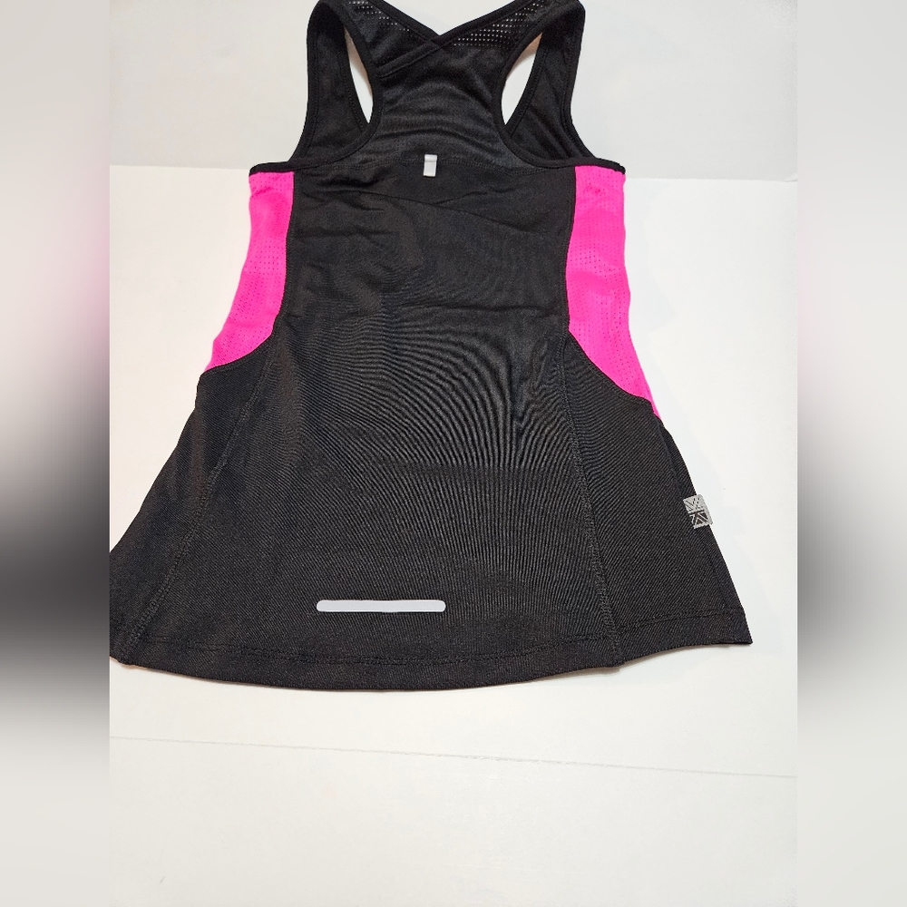 Women's Workout Stretch Tank Top W/Back Shoulder Pocket Size XS #W-353 - Picture 3 of 15